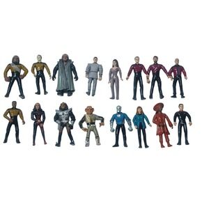 80s Star Trek Collectible Action‎ Figures 16 in Total